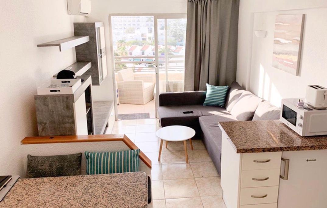 Sea View Studio Apartment In Santa Maria Adeje Eksteriør billede