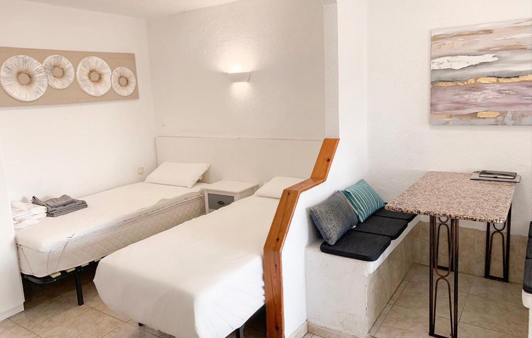 Sea View Studio Apartment In Santa Maria Adeje Eksteriør billede